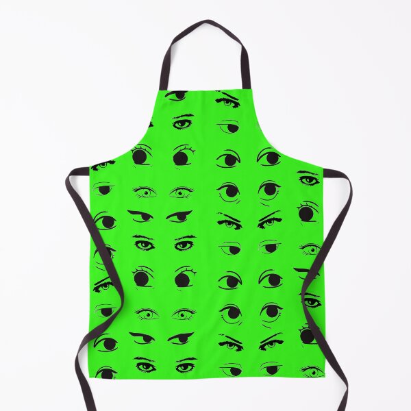 Item preview, Eyes Are On You Creepy Black And Green Pattern designed and sold by Cora Gregory.
