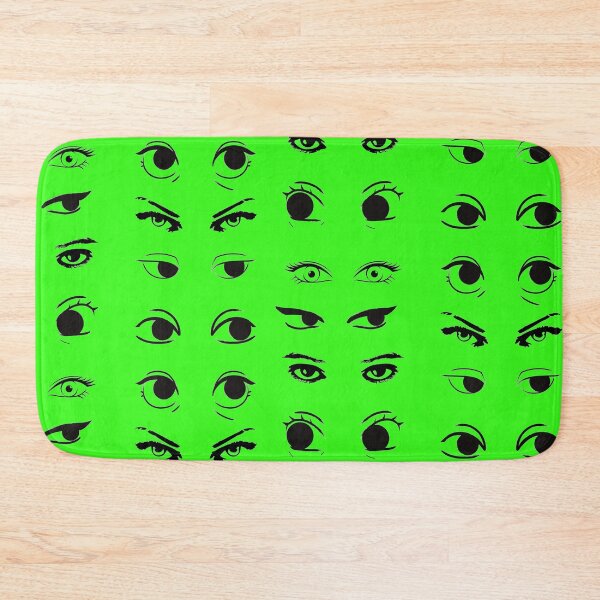 Item preview, Eyes Are On You Creepy Black And Green Pattern designed and sold by Cora Gregory.