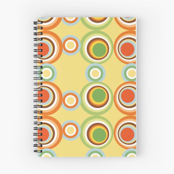 Item preview, Mid Century Modern Deco Bubbles Print Pattern Mod Design Gold Blue Green designed and sold by Shayna Westfall.