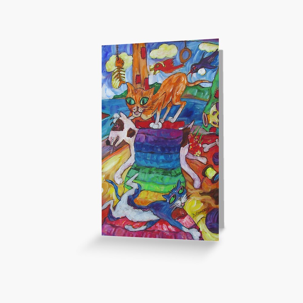 Item preview, Greeting Card designed and sold by abitofanartist.