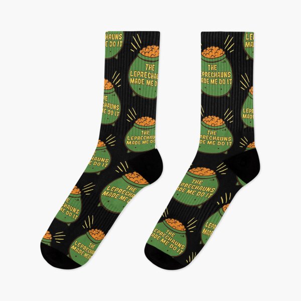 Item preview, The Leprechauns Made Me Do It Funny Green st patricks day Perfect Quote designed and sold by pedrored369.