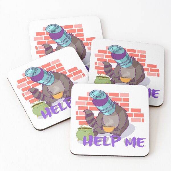 Item preview, Raccoon Comic Style help me designed and sold by vibeno1.
