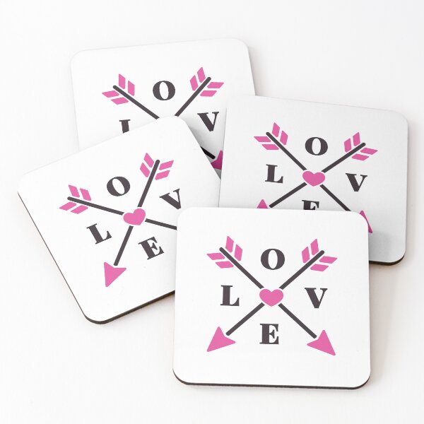Item preview, LOVE Arrows Valentine designed and sold by greenoriginals.