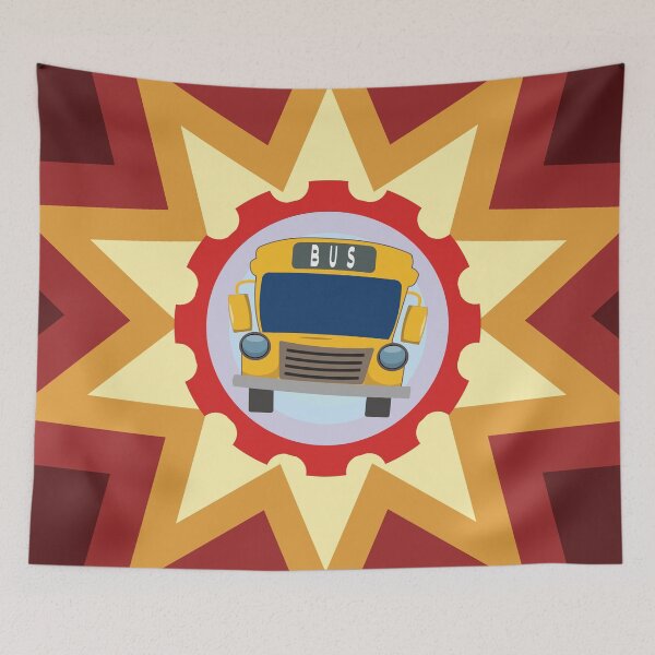 Item preview, Just A Boy Who Loves School Buses - Colorful Design designed and sold by FridPix.