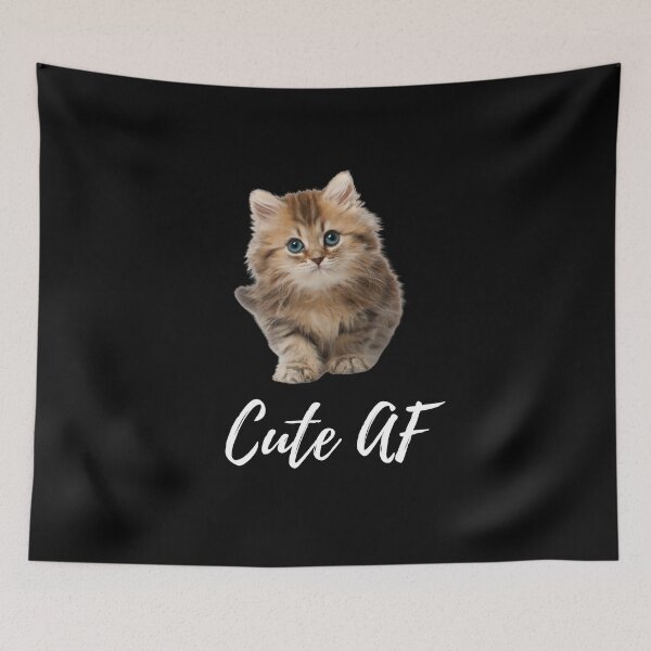Item preview, Cute af cat tshirt  designed and sold by SPDguy.