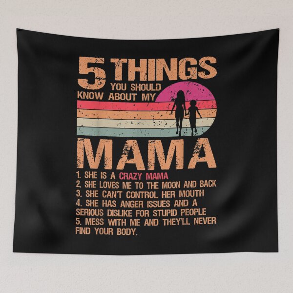 Item preview, 5 Things You Should Know About My Mama Vintage Mother's Day  designed and sold by mchargue12.