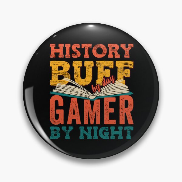 Item preview, History Teacher Shirt, History Buff By Day Gamer By Night designed and sold by PROMEN Creativity.