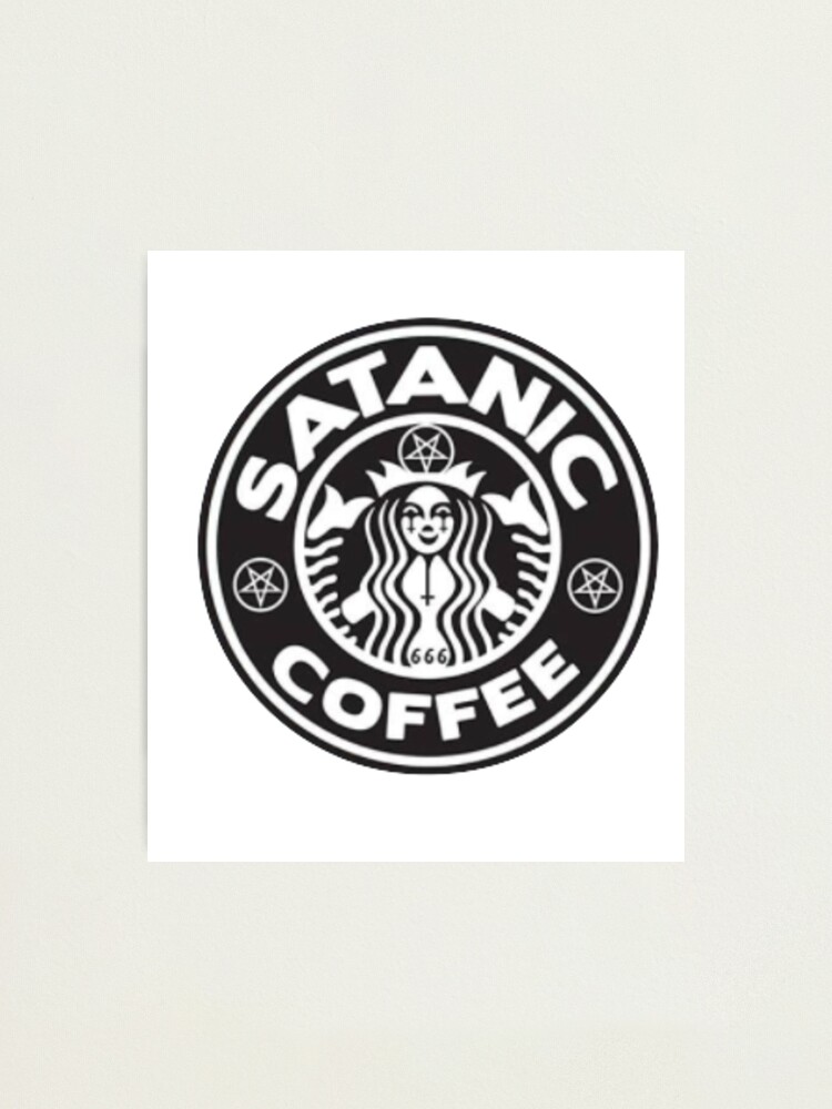 Lámina fotográfica «Starbuck satánico» de jcocozziello | Redbubble