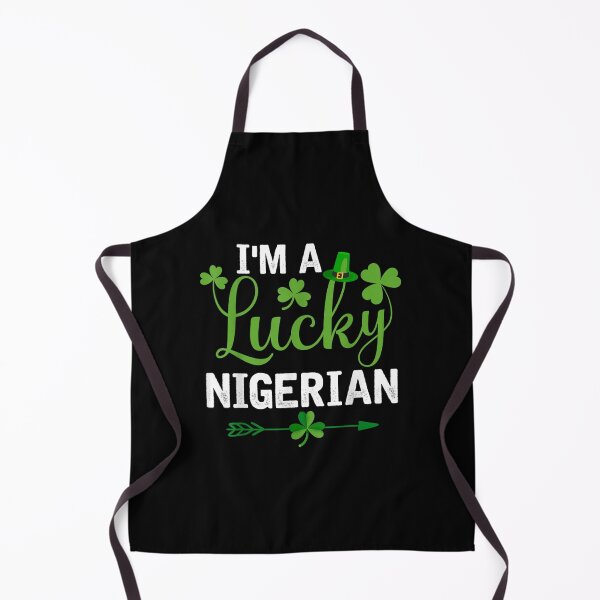 Item preview, Funny Irish St Patricks Day Costume I'm A Lucky Nigerian designed and sold by mchargue12.