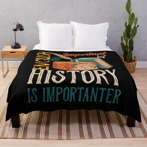 Item preview, History Teacher Shirt, English is important But History Is Importanter designed and sold by PROMEN Creativity.