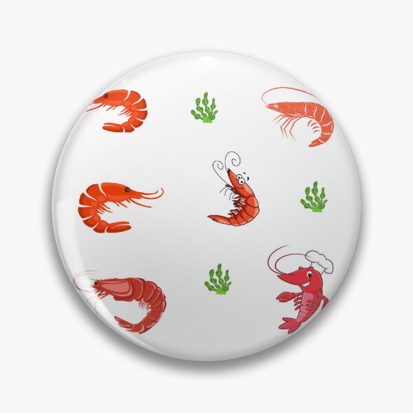 Item preview, Red Shrimp and Seaweed designed and sold by silviaol.