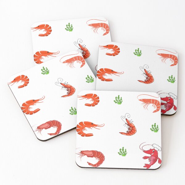 Item preview, Red Shrimp and Seaweed designed and sold by silviaol.