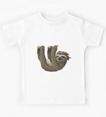 Glitch Inhabitants npc sloth Kids Tee