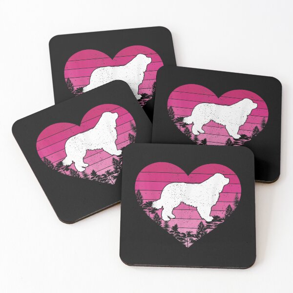 Item preview, Funny Retro Vintage Heart Newfoundland Dog Valentines Day  designed and sold by mchargue12.