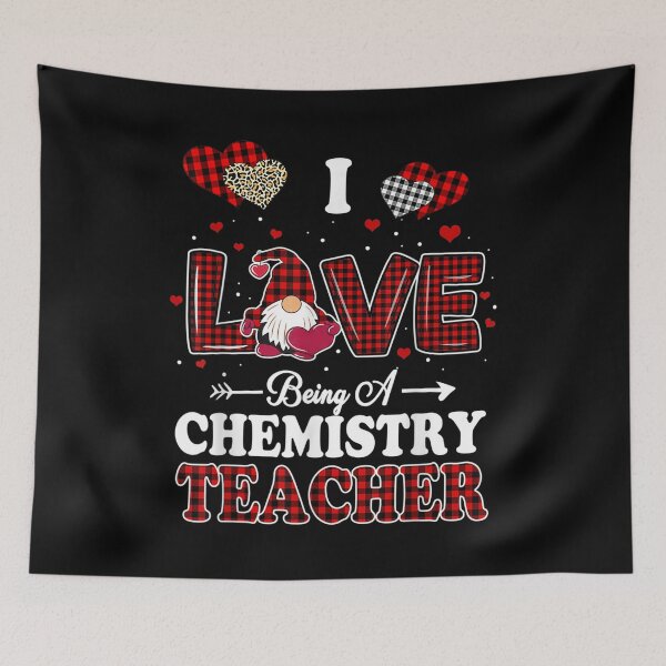 Item preview, I Love Being A Chemistry Teacher Valentines Day Gnome designed and sold by mchargue12.