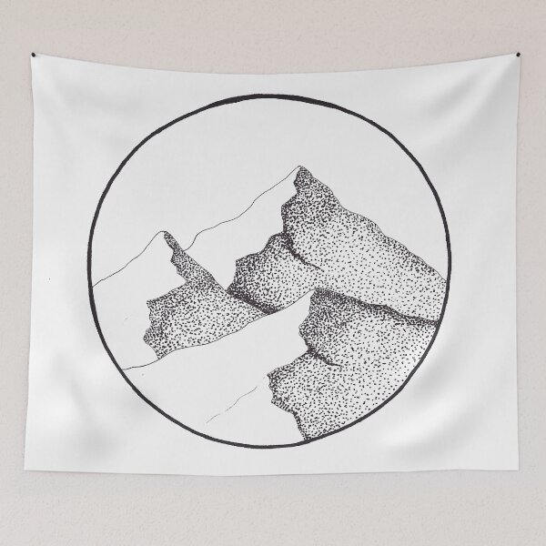 Item preview, The Mountains designed and sold by aroha93.