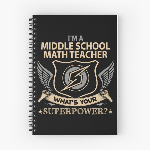 Item preview, Middle School Math Teacher T Shirt - What Is Your Superpower Job Gift Item Tee designed and sold by tamburroallena.