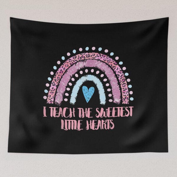 Item preview, I Teach The Sweetest Hearts Rainbow Teacher Valentines Day  designed and sold by mchargue12.