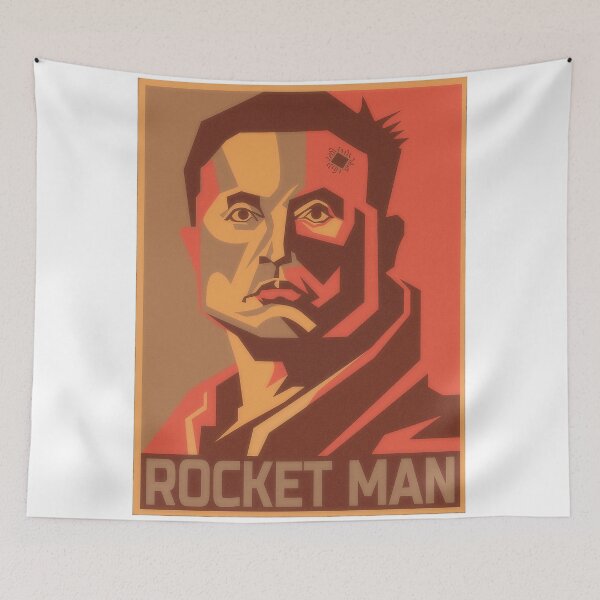 Item preview, Rocket man designed and sold by Lattethunder.
