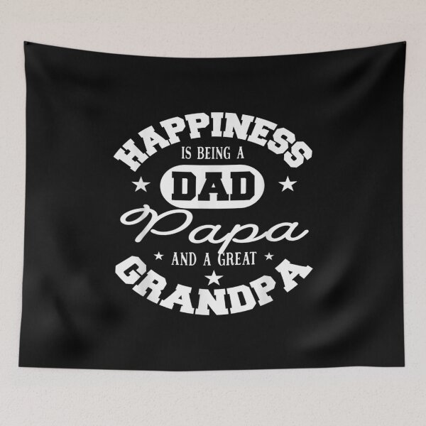 Item preview, Family 365 Happiness Is Being A Dad Papa Great Grandpa  designed and sold by mchargue12.