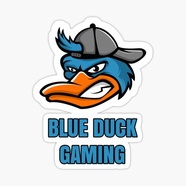 Blue Duck Gaming Sticker