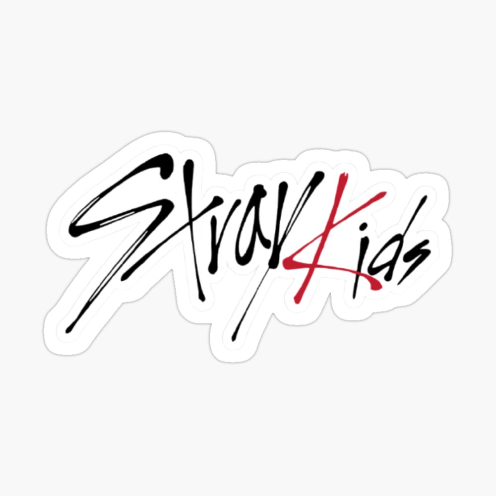 Stray Kids Face Masks - Stray Kids OT8 - Logo with Signatures (black) Flat  Mask RB0508 | Stray Kids Store