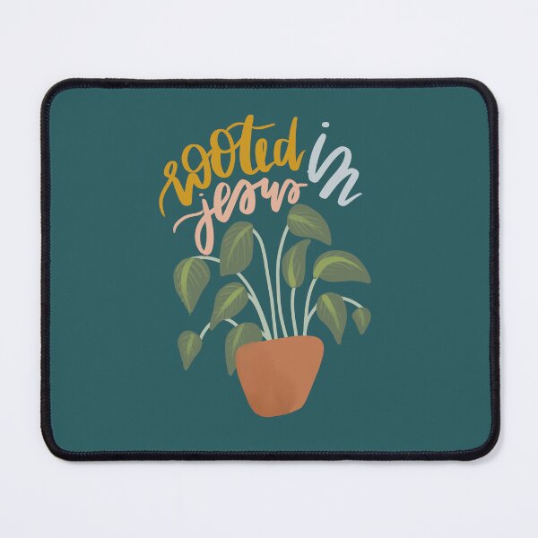 Item preview, rooted in jesus cute houseplant design designed and sold by ⋒ andie  noel.