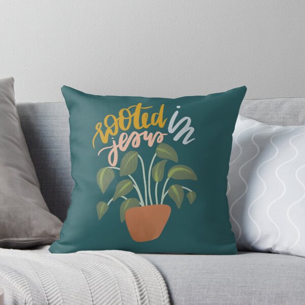 Item preview, rooted in jesus cute houseplant design designed and sold by ⋒ andie  noel.