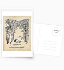 Winnie the Pooh - If you live to be 100 Postcards