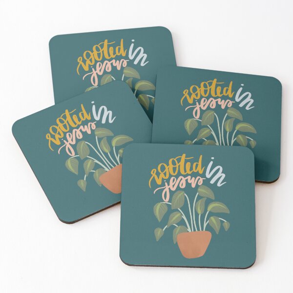 Item preview, rooted in jesus cute houseplant design designed and sold by ⋒ andie  noel.