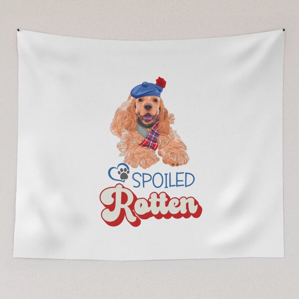 Item preview, Divertido cocker spaniel designed and sold by momofdoggos.