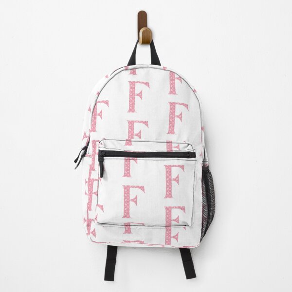 Item preview, "F" Pink Monogram designed and sold by JadeRiverImages.