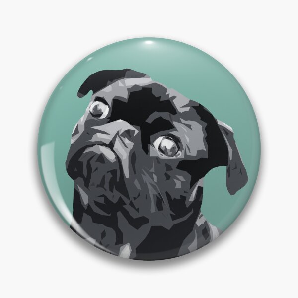 Item preview, Pug Cute Dog Pop Art - WPAP designed and sold by inkandmoth.