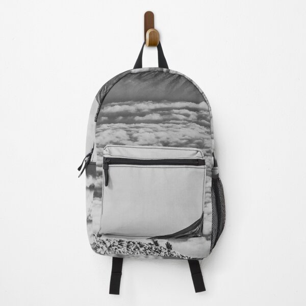 Item preview, Vintage black and white volcano and clouds designed and sold by Tanuja Sharma.