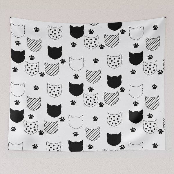 Item preview, feline print designed and sold by Cmarciarocha.