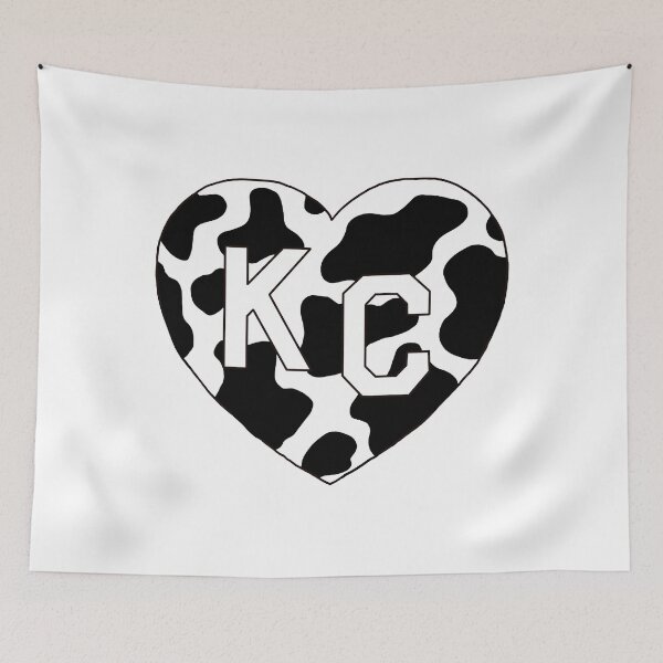 Item preview, KC Cow Print Heart -C_K designed and sold by JosePres.