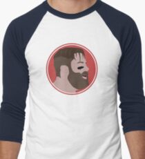 JE11 Vector Protrait Men's Baseball ¾ T-Shirt