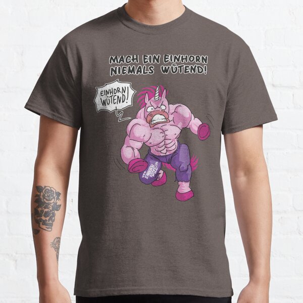 Unicorn angry Classic T-Shirt