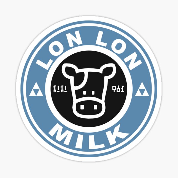 Lon Lon Milk Stamp Sticker