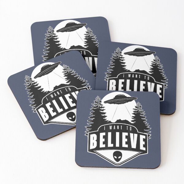 Item preview, I Want To Believe Alien Ufo  designed and sold by PigGame.