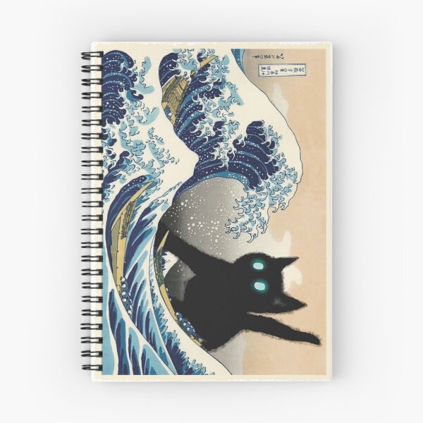 Item preview, The Great Wave off Kanagawa, Cat attack designed and sold by D2X-design.