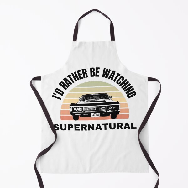 Item preview, Id rather be watching Supernatural In Black designed and sold by AmeliaIsabel.