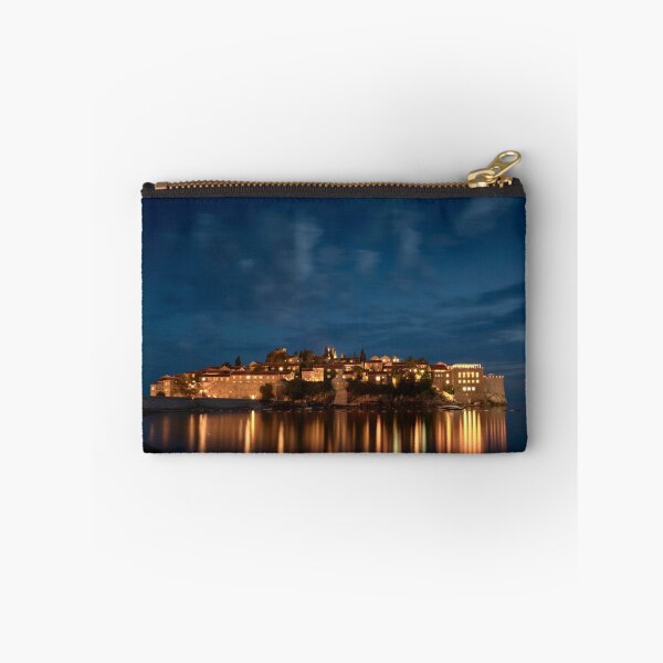 Item preview, Sveti Stefan in Montengro at Night designed and sold by Cabot Trail Pathfinders.