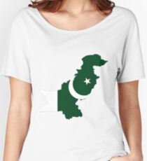 Pakistan Women's Relaxed Fit T-Shirt