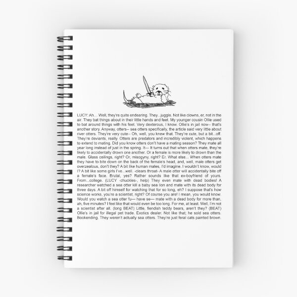 Item preview, The Otter Monologue designed and sold by StarsFellRadio.
