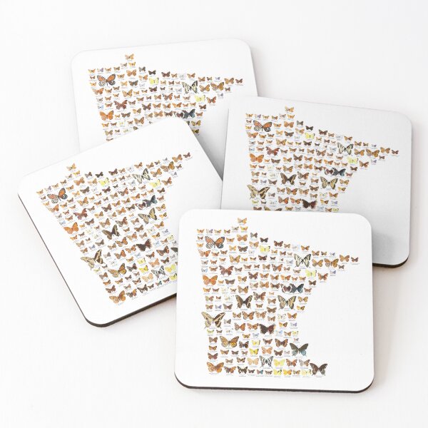 Item preview, Minnesota Butterflies Poster designed and sold by andybirkey.