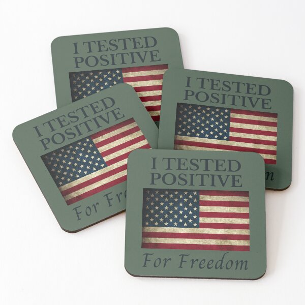 Item preview, I Tested Positive for Freedom designed and sold by NerdGrrl.