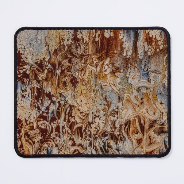 Item preview, Abstract Garden in Brown and Blue designed and sold by Karen Simon.