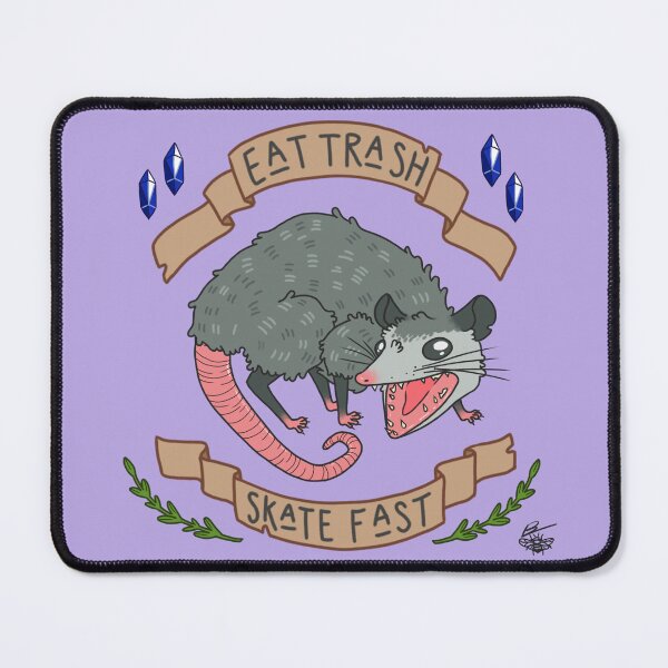 Item preview, eat trash skate fast designed and sold by Mars Murphy.
