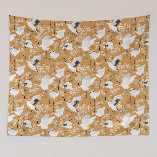 Item preview, Dancing Cranes designed and sold by Designedbyallie.